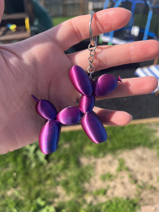 Balloon Dog Keychain