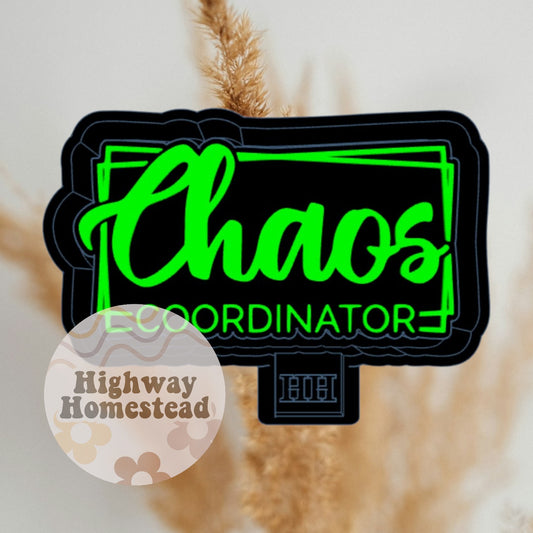 Chaos Coordinator Freshie Mold