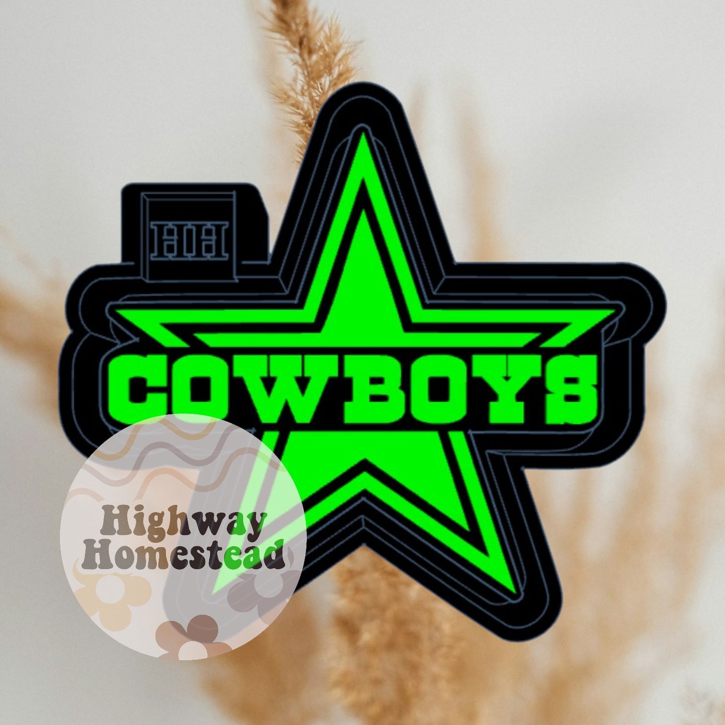 Cowboys Freshie Mold