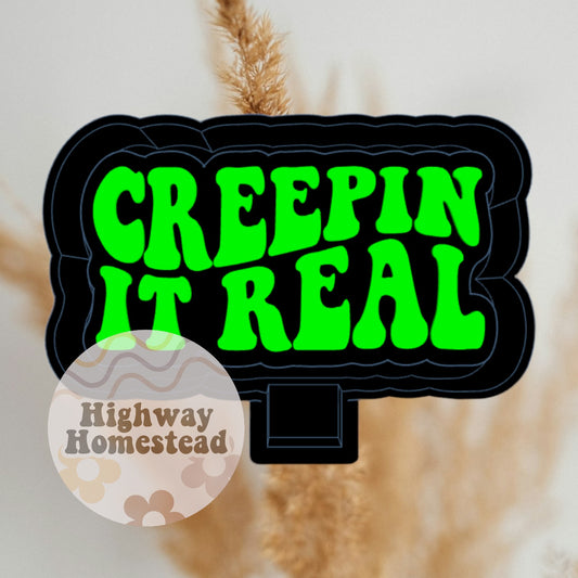 Creepin It Reel Freshie Mold