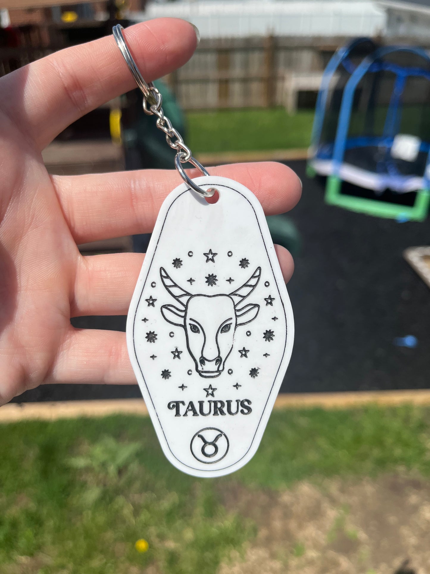 Zodiac Motel Keychains