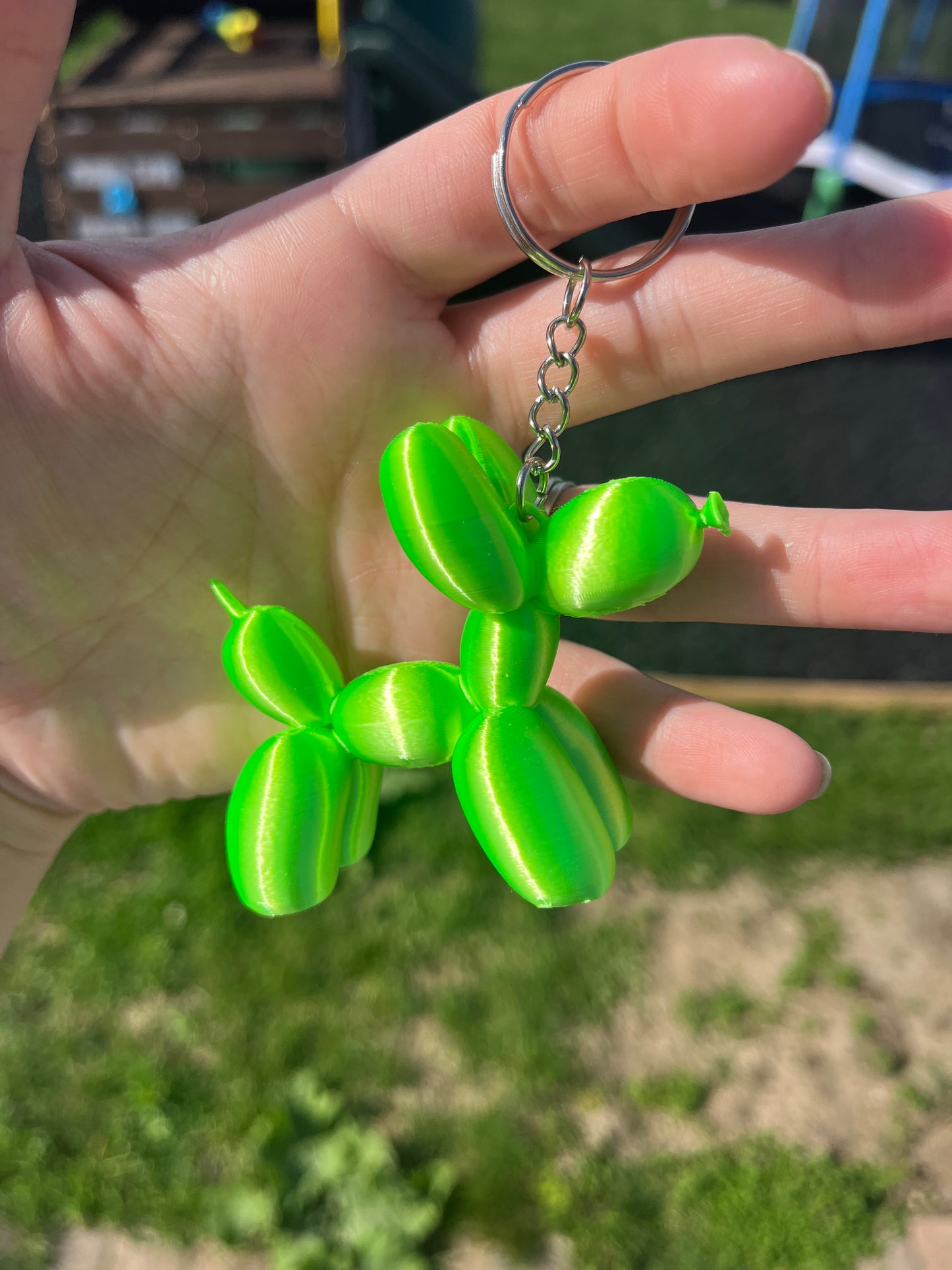 Balloon Dog Keychain