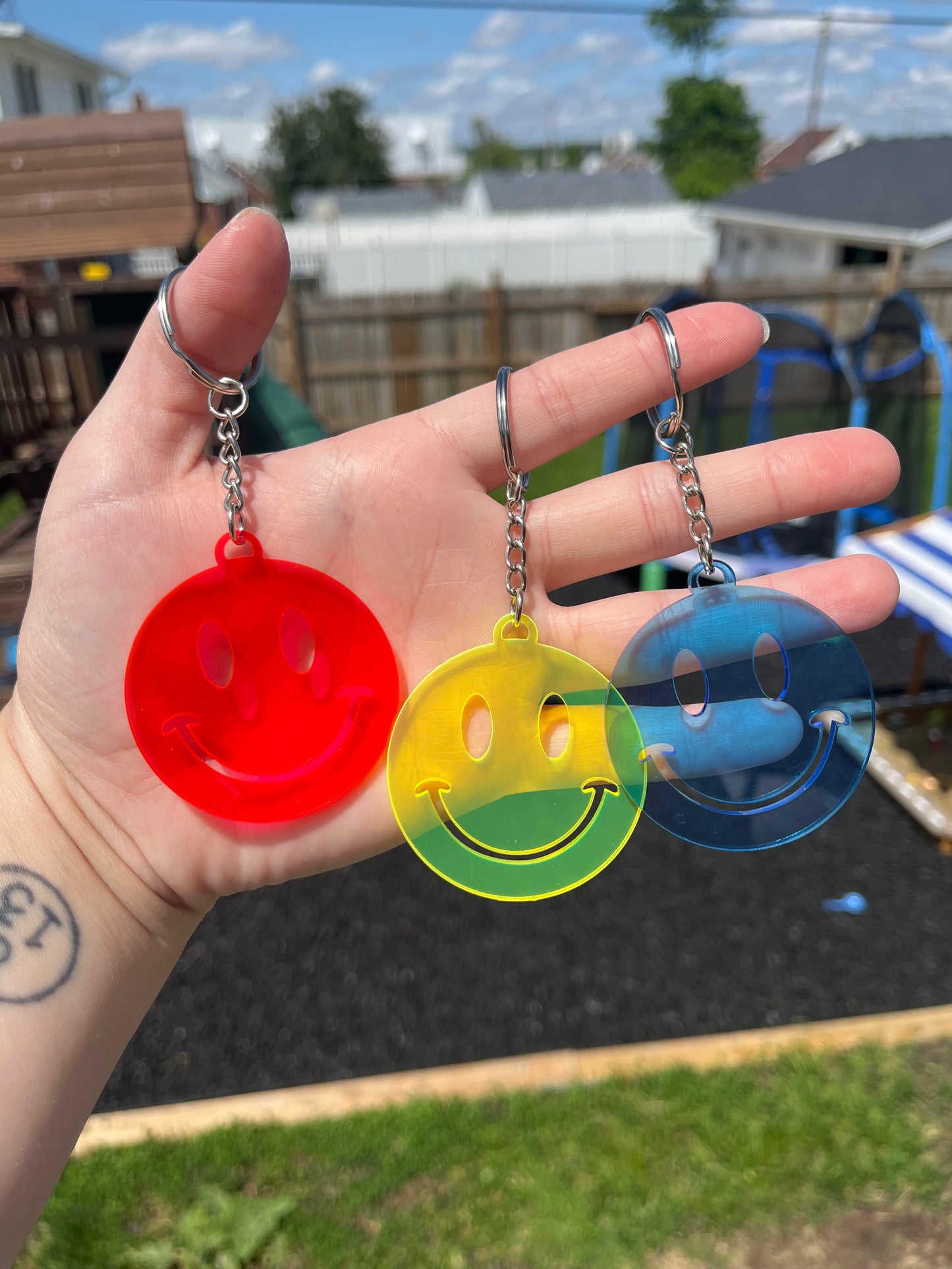 Smiley Keychains