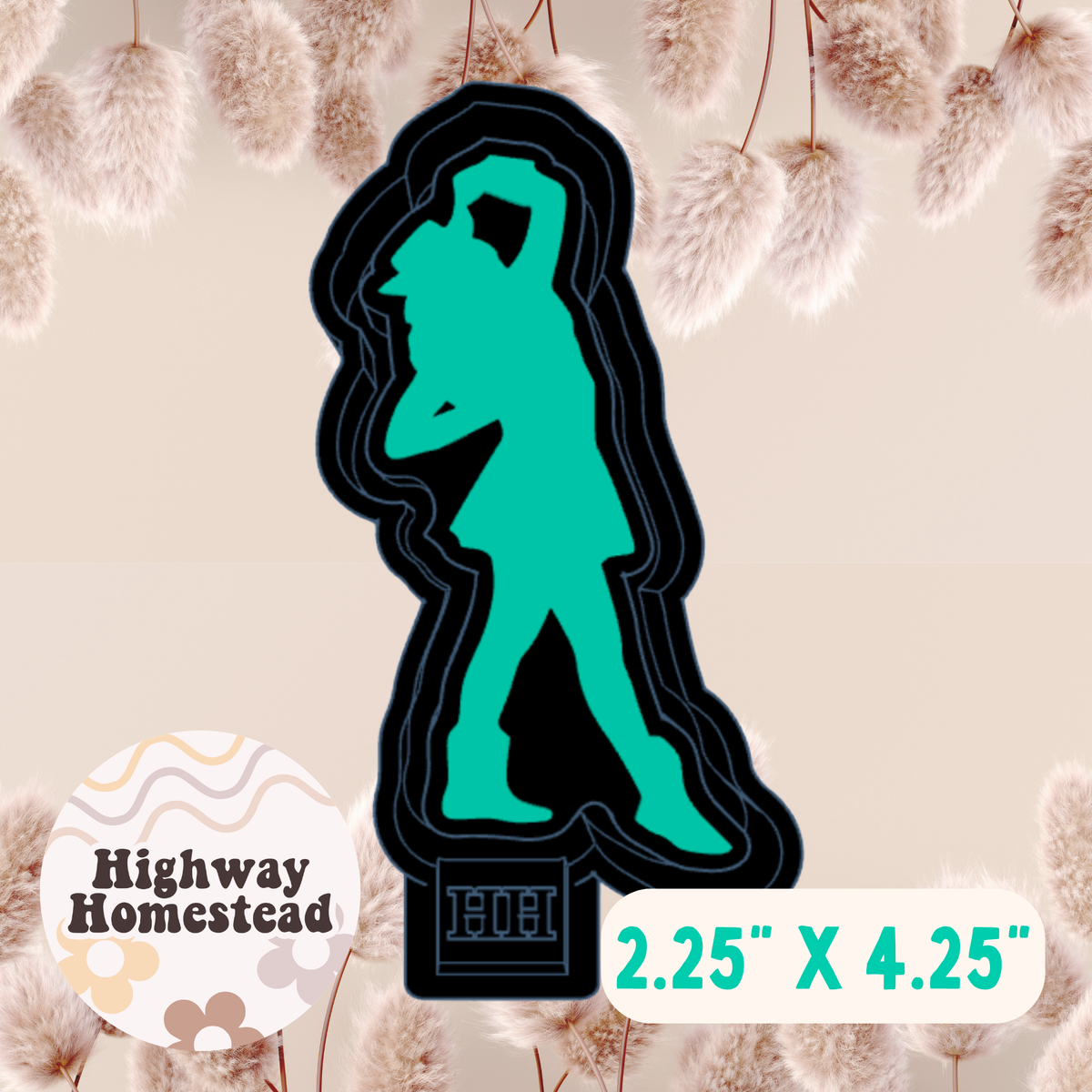 Drill Team Girl Freshie Mold