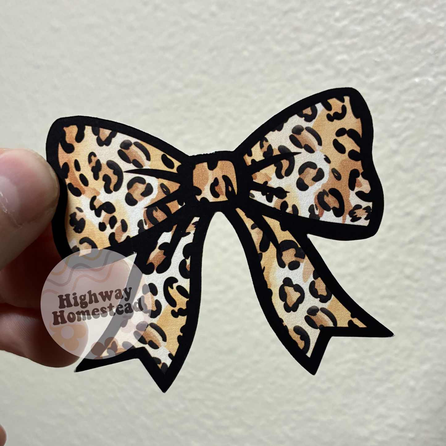 Mama Bow Checkered - Cardstock