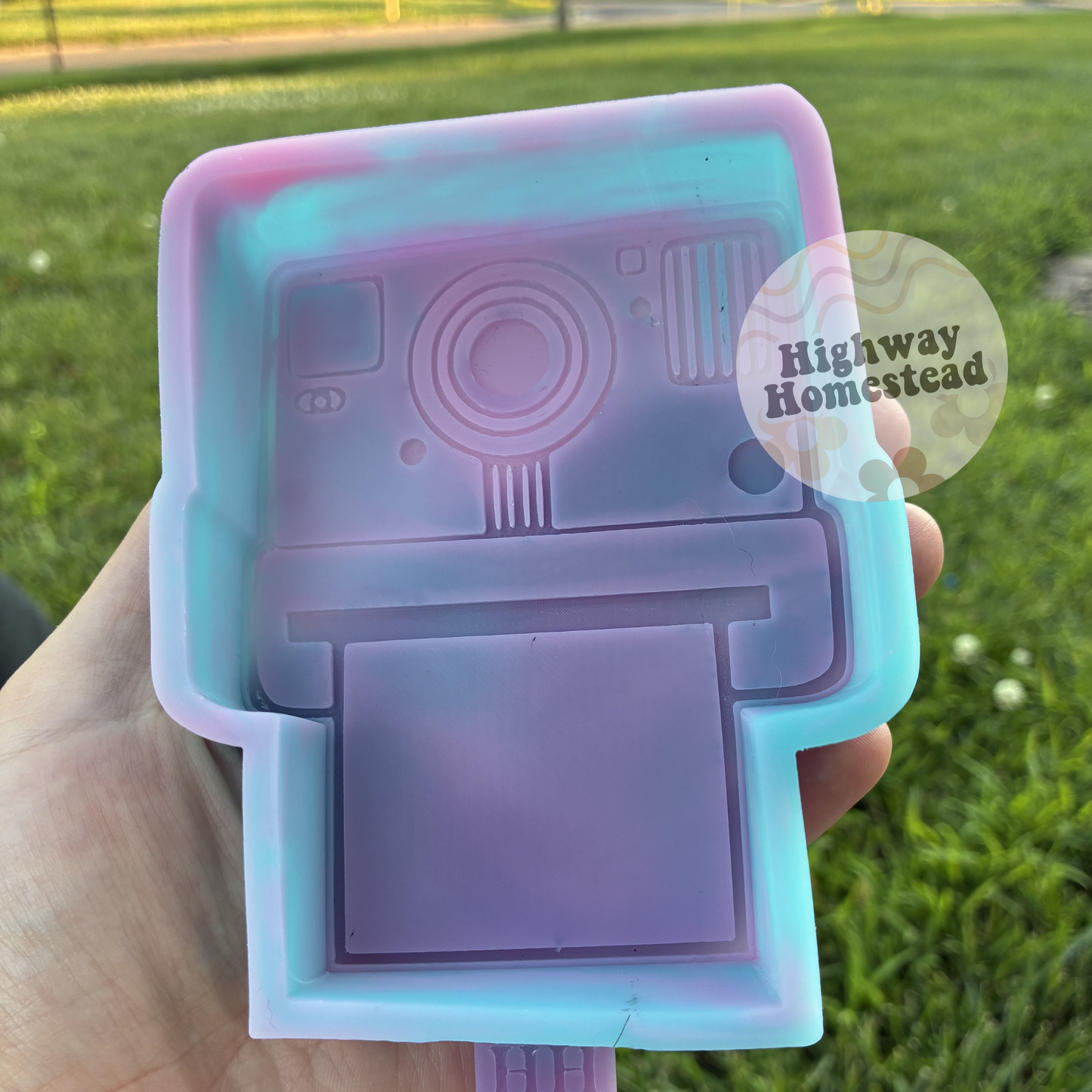 Polaroid Camera Cardstock Freshie Mold - HH Exclusive