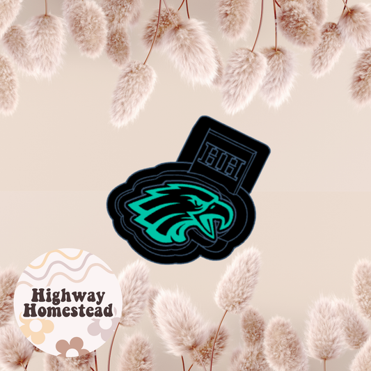Eagle Charm Freshie Mold