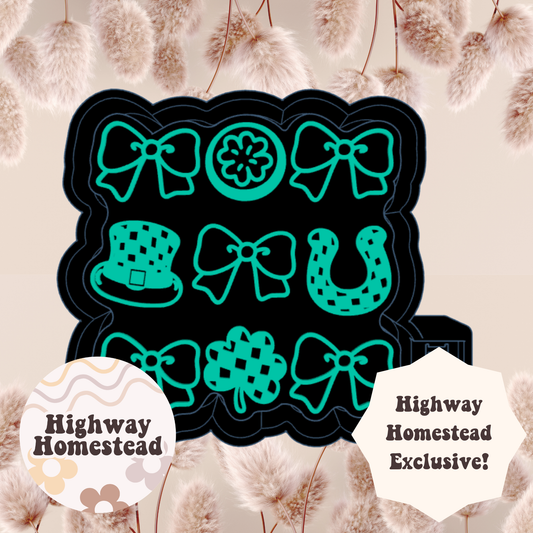 St Patrick's Day Freshie Mold - HH Exclusive