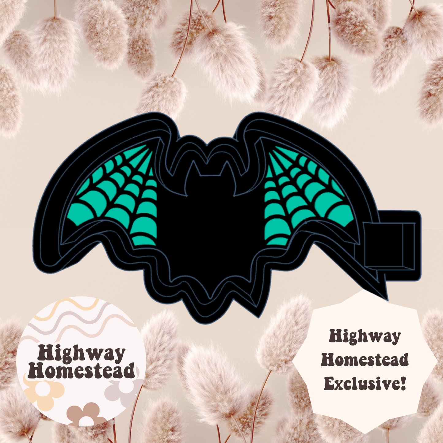 Bat with Spider Wings Freshie Mold