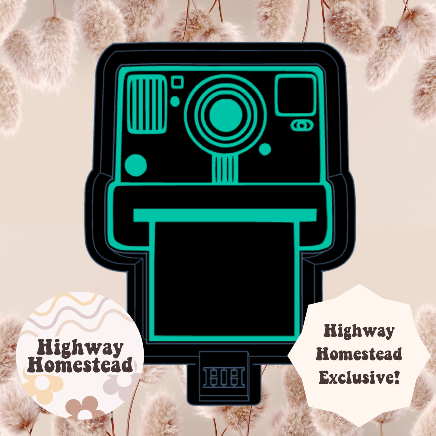 Polaroid Camera Cardstock Freshie Mold - HH Exclusive