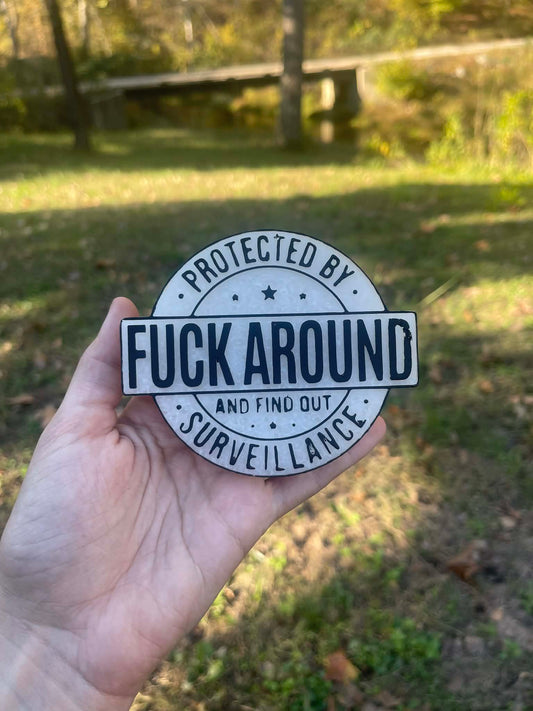 Protected by FAFO Freshie Mold