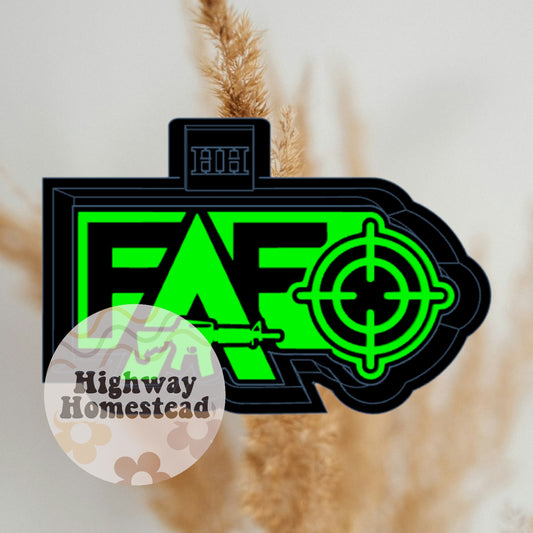 FAFO Freshie Mold