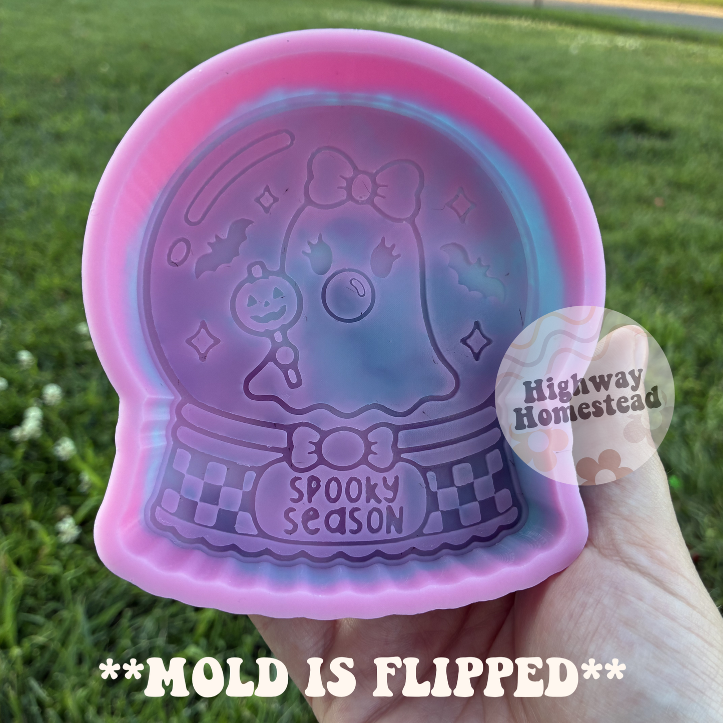 Spooky Season Snow Globe Freshie Mold