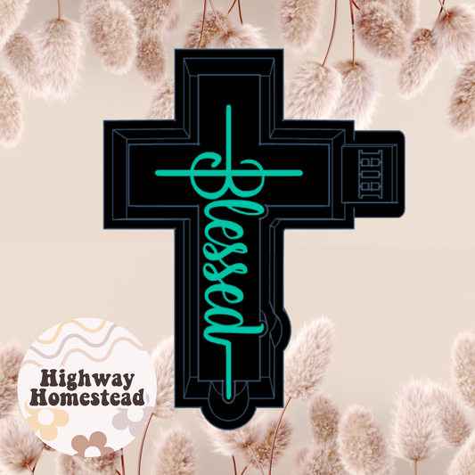 Blessed Cross Freshie Mold