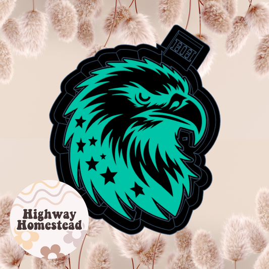 Eagle with Stars Freshie Mold