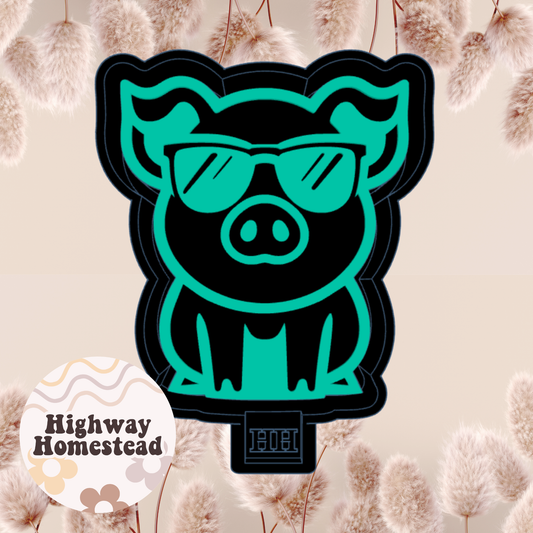 Cool Pig Freshie Mold