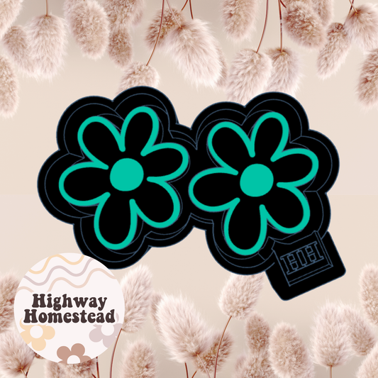 Flower Vent Clips Freshie Mold