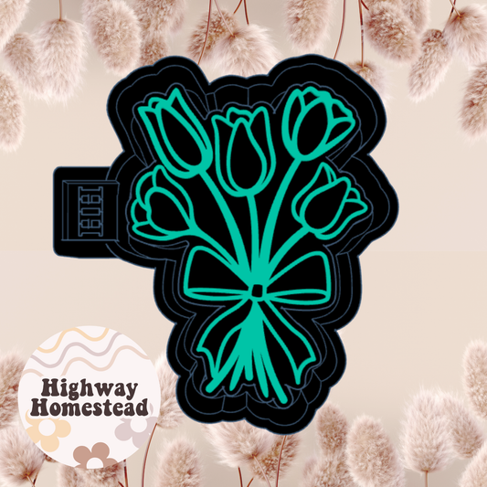 Tulip Bouquet Freshie Mold