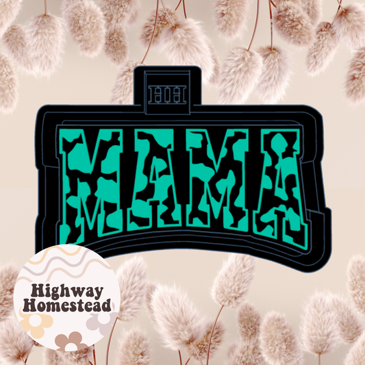 Mama Cow Print Freshie Mold