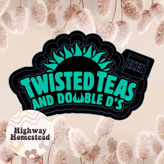 Twisted Teas and Double Ds Freshie Mold