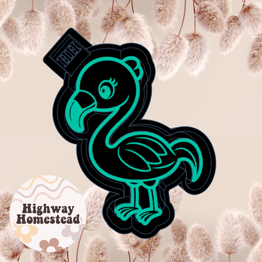 Flamingo Freshie Mold