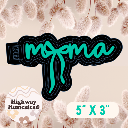 Mama with Bow Freshie Mold