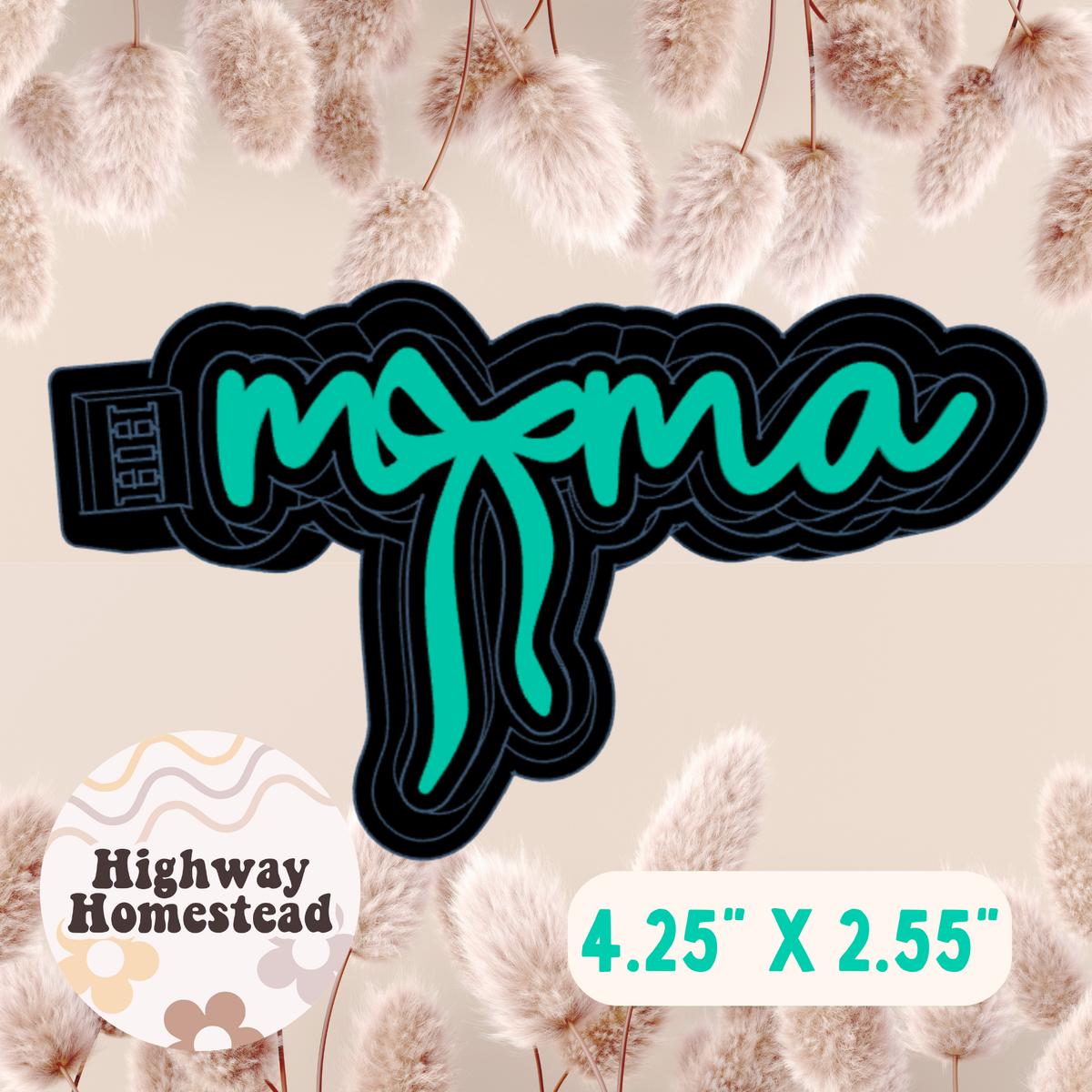 Mama with Bow Freshie Mold