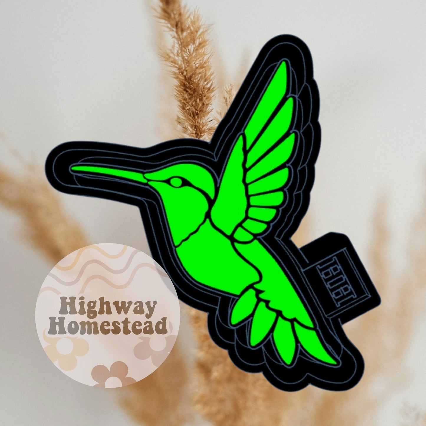 Hummingbird Freshie Mold