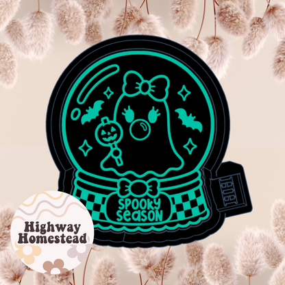 Spooky Season Snow Globe Freshie Mold