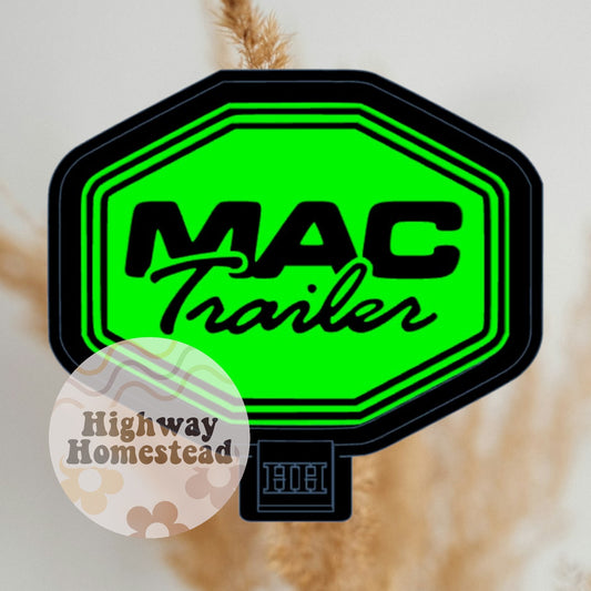 MAC Trailer Freshie Mold