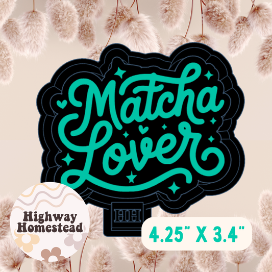 Matcha Lover Freshie Mold