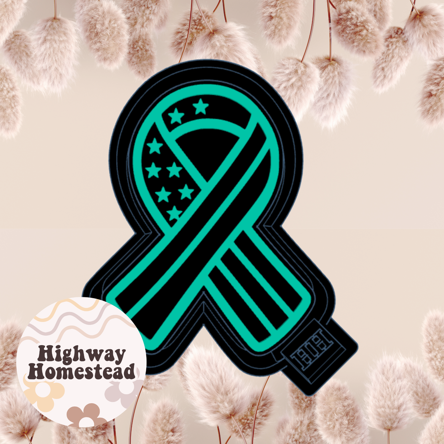 Military Ribbon Freshie Mold