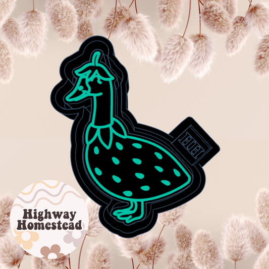 Strawberry Goose Freshie Mold