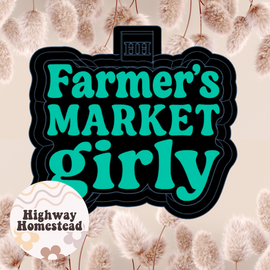 Farmers Market Girly Freshie Mold