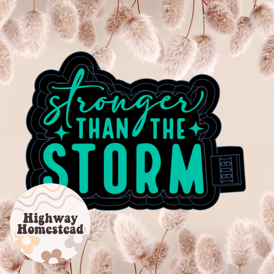 Stronger than the Storm Freshie Mold