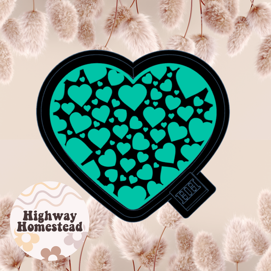 Heart Freshie Mold