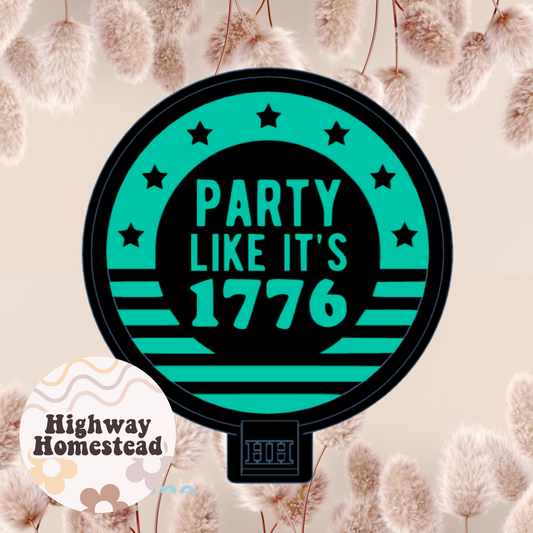 Party Likes It's 1776 Freshie Mold