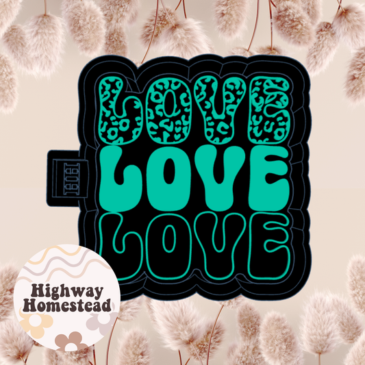 LOVE Freshie Mold