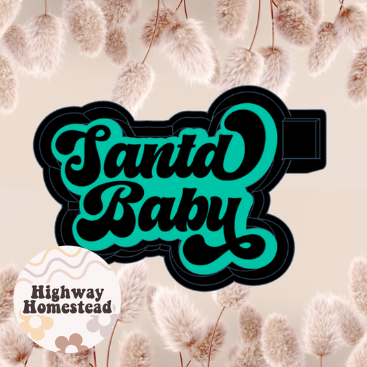 Santa Baby Freshie Mold