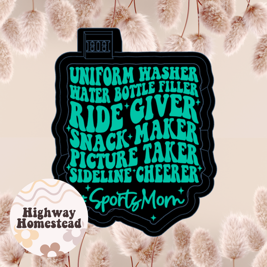 Sports Mom Freshie Mold