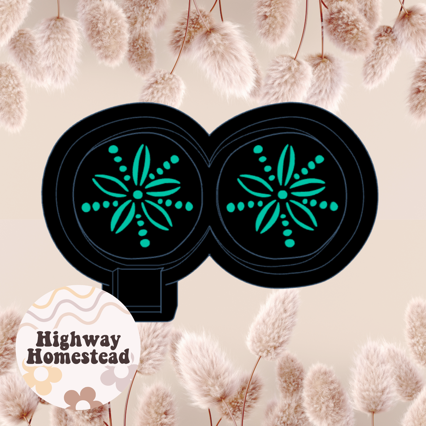 Sand Dollar Vent Clips Freshie Mold