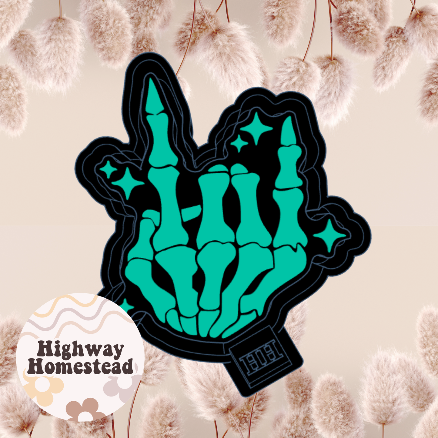 Skeleton Hand Freshie Mold