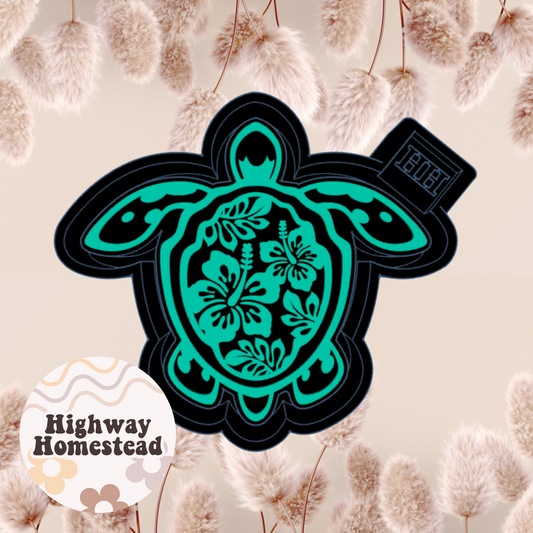 Summer Sea Turtle Mold
