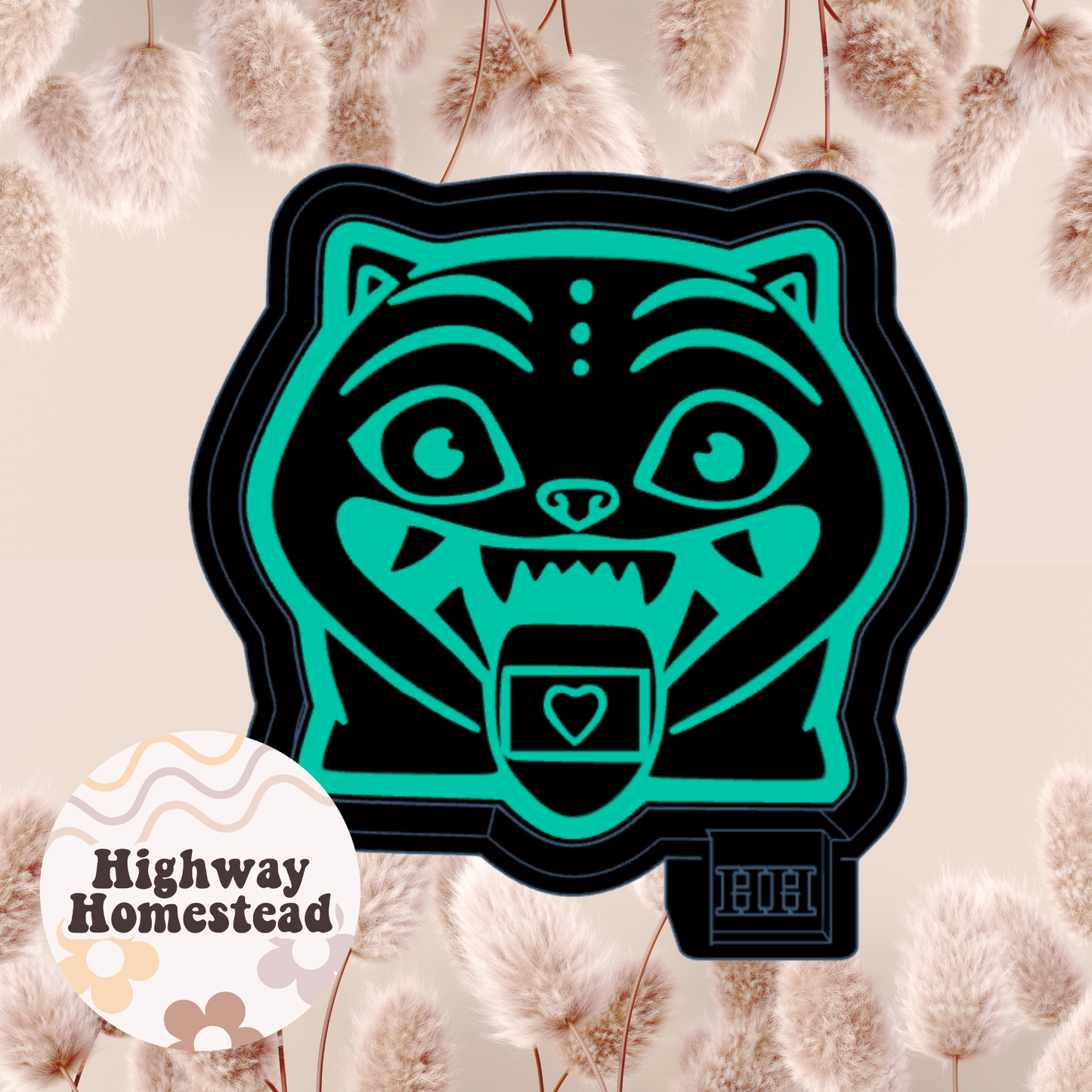 Demon Hunter Cat Freshie Mold