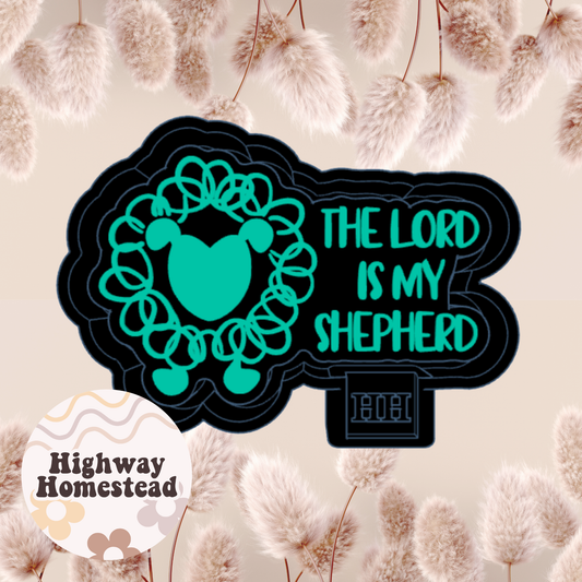 The Lord is My Shepherd Freshie Mold