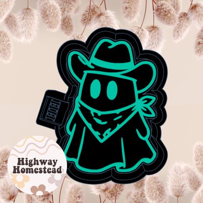 Cowboy Ghost Freshie Mold