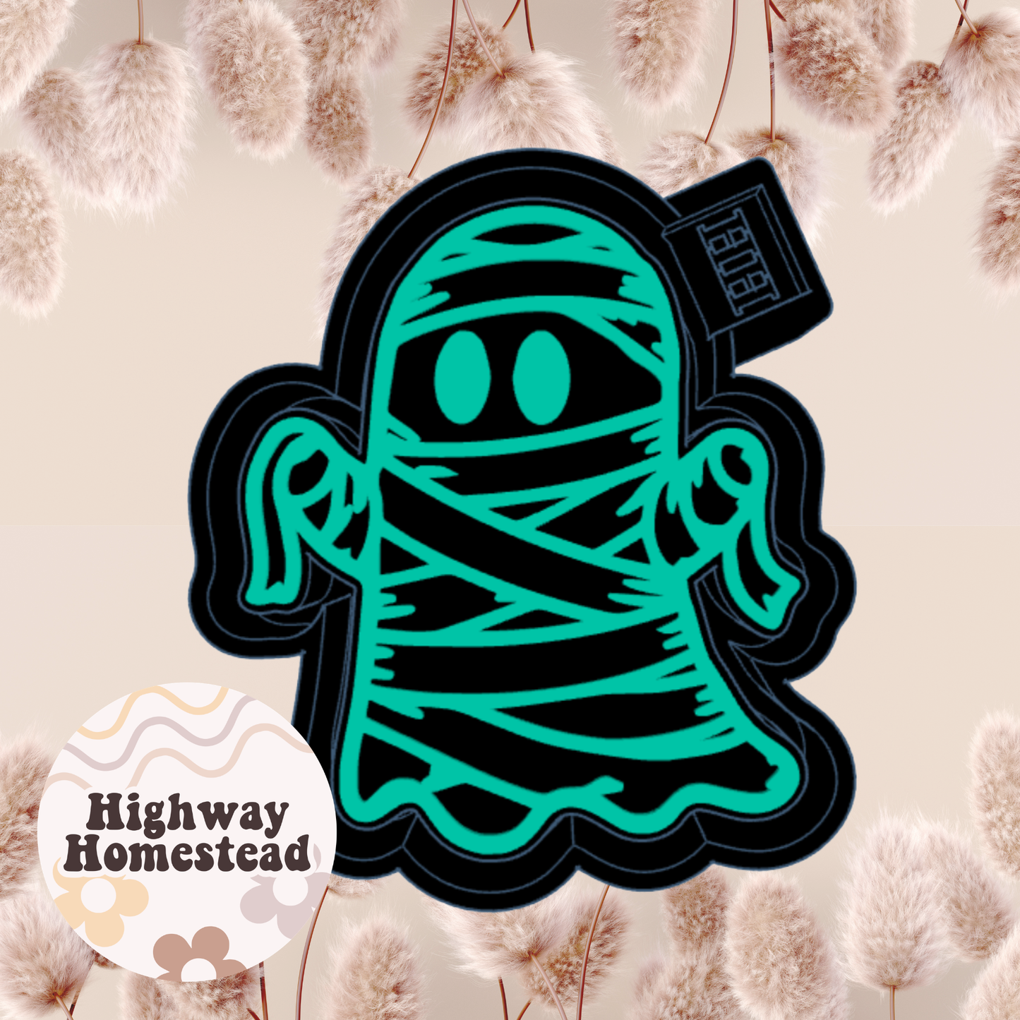 Mummy Ghost Freshie Mold