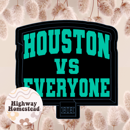 Houston VS Everyone Freshie Mold