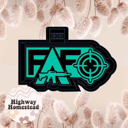 FAFO Freshie Mold