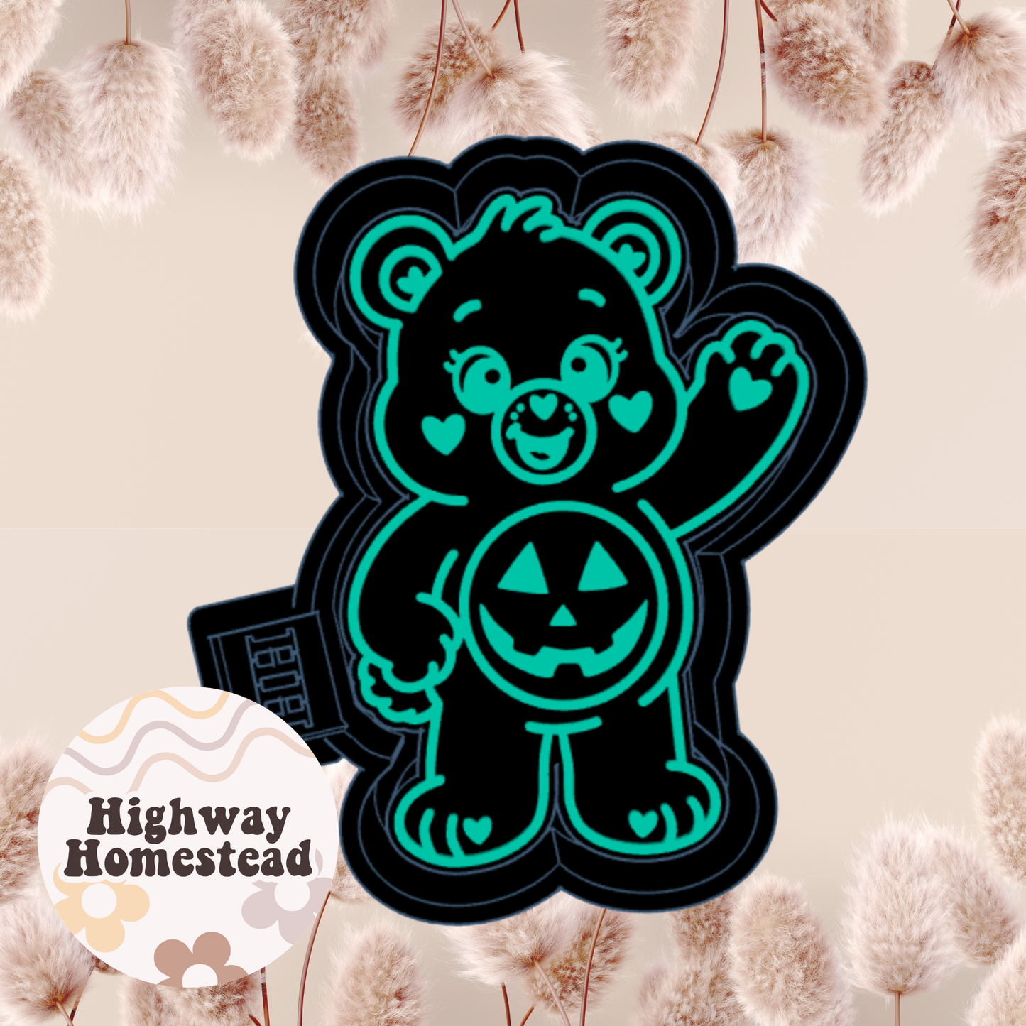 Spooky Bear Freshie Mold
